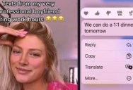 Man Sends Funny, Overly Professional Texts During Work Hours to His Girlfriend
