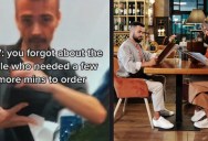 A Server Made a TikTok Video About Tables That Need “A Few Minutes” to Order