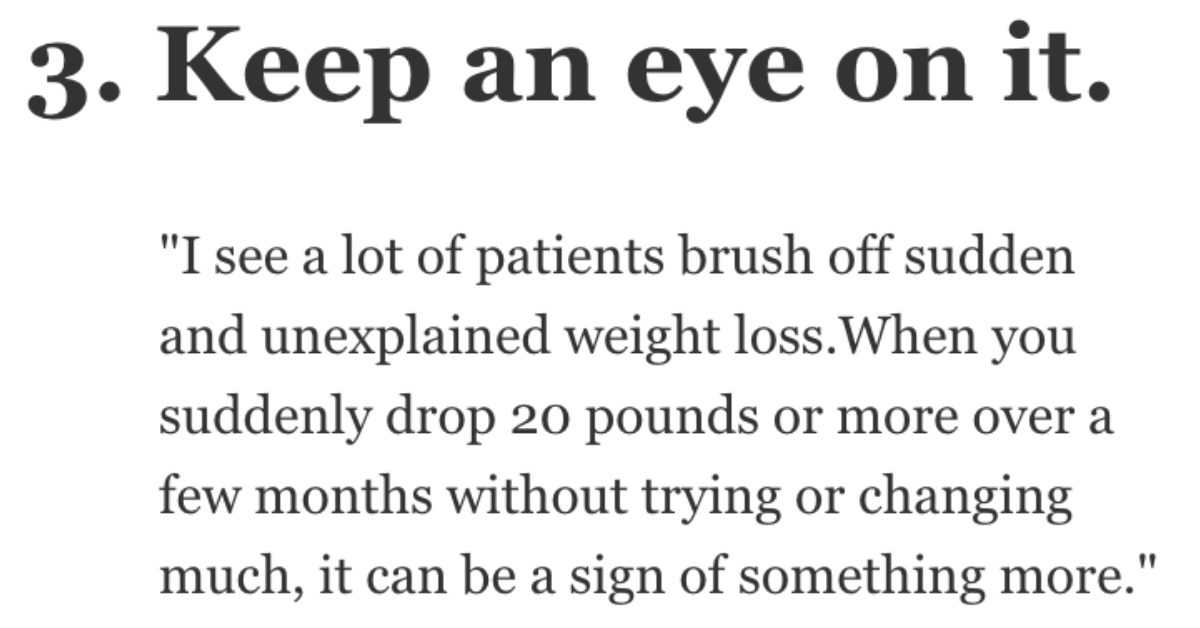 12 Healthcare Professionals Offer Advice About What People Need to Pay Attention To