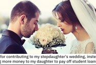 Is This Guy a Jerk for Giving His Stepdaughter Money Instead of His Daughter?