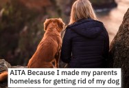 A Woman Caused Her Parents to Be Homeless Because They Got Rid of Her Dog. Did She Go Too Far?