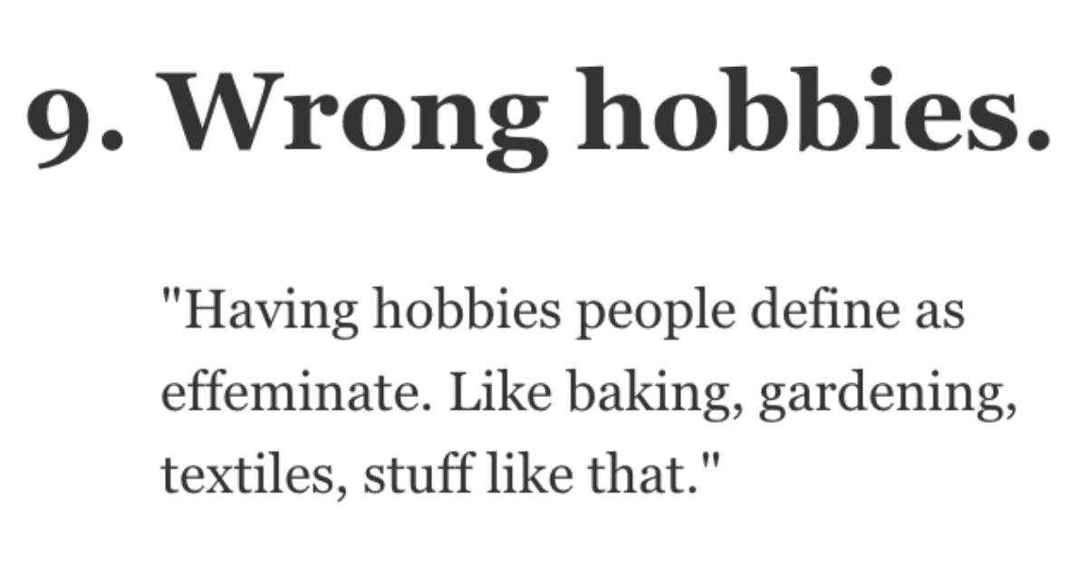 What Should Men Not Be Judged For? People Shared Their Thoughts.