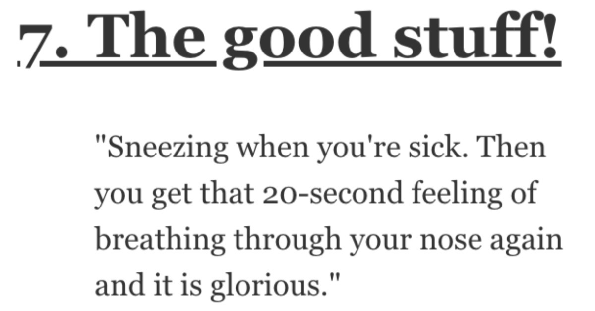 What's the Best Feeling That's Totally Wholesome? Here's What People Said.