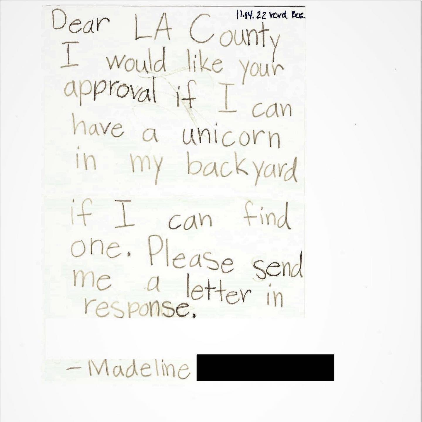 318559754 525274209642577 788453259134485901 n City Sends Adorable Response To Girl Asking Permission To Own A Unicorn