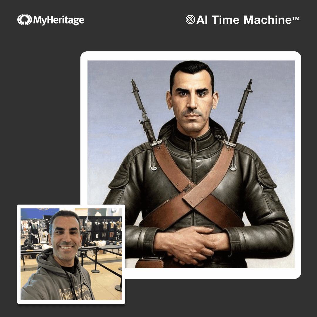 AVIRAM AI Time Machine Shows You What You Would Look Like Through History