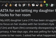 Mom Wants to Know if She’s a Jerk for Not Letting Her Teenage Daughter Have a Lock on Her Bedroom Door