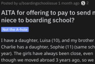 She Offered to Pay to Send Her Niece to Boarding School. Was She Wrong?