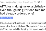 She Made a Birthday Cake for Her Ex. Was She Wrong?