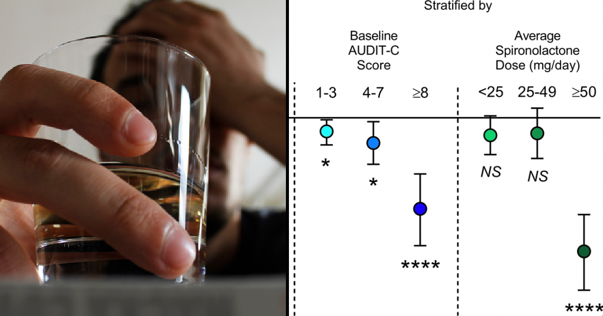 Alcoholics May Find New Hope With Spironolactone Treatment That Helps Reduce Drinking