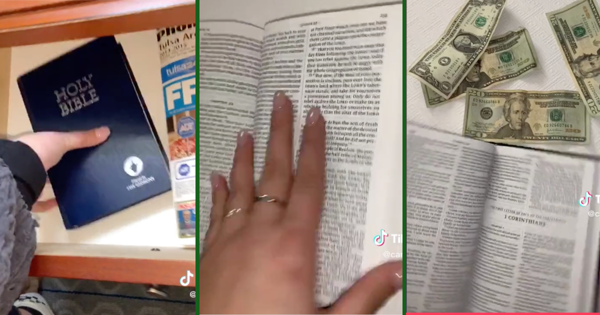 Hotel Guest Shares How You Can Find Cash In Hotel Bibles » TwistedSifter