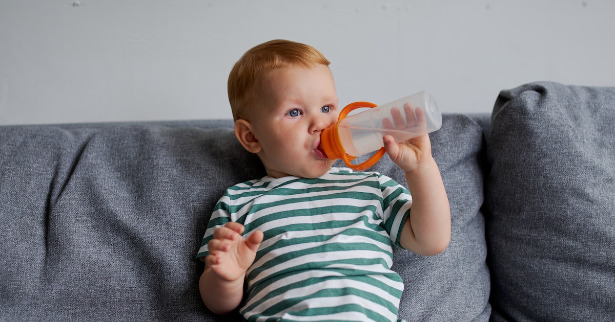 Kid drinking water add media Why Infants Under 6 Months Should Never Drink Water
