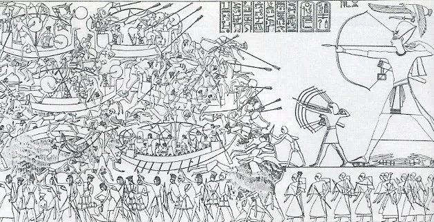 Sea people battle copy Why Did Many Great Civilizations Mysteriously Collapse 3,200 Years Ago?