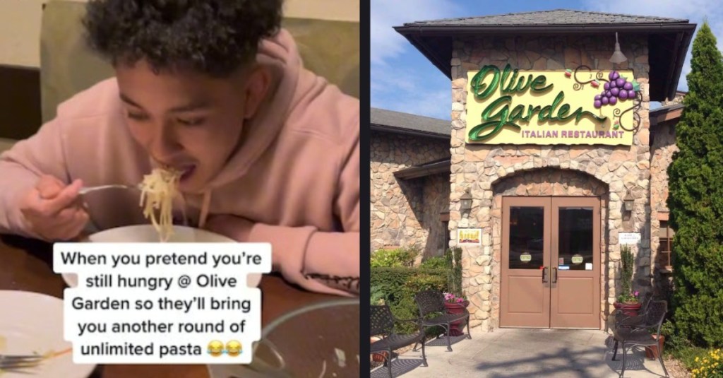 Olive Garden Customer Pretends He's Still Hungry, Gets More Unlimited Pasta To-Go