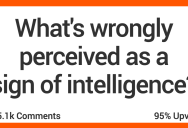 What’s Incorrectly Perceived as a Sign of Intelligence? People Shared Their Thoughts.