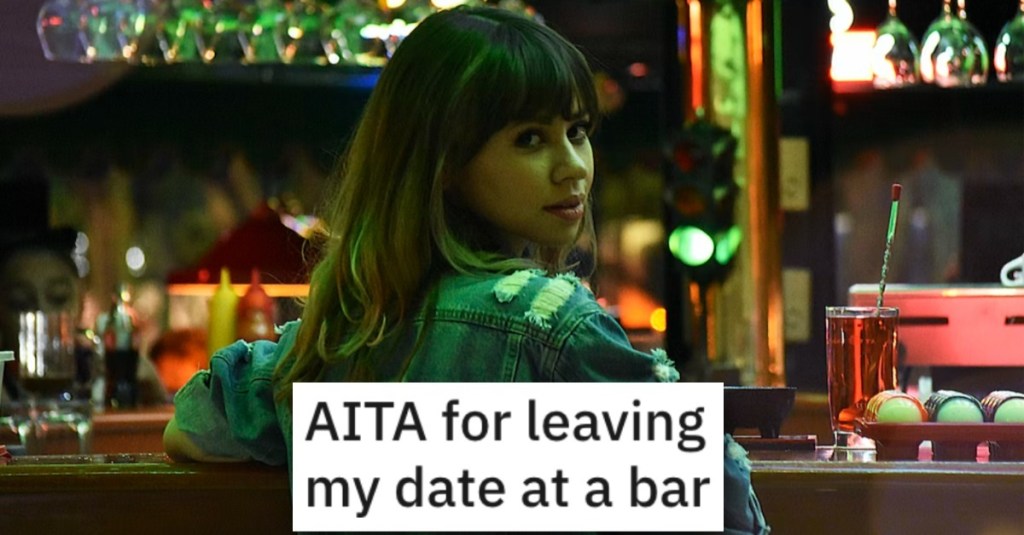 He Left His Date at a Bar. Is He a Jerk?
