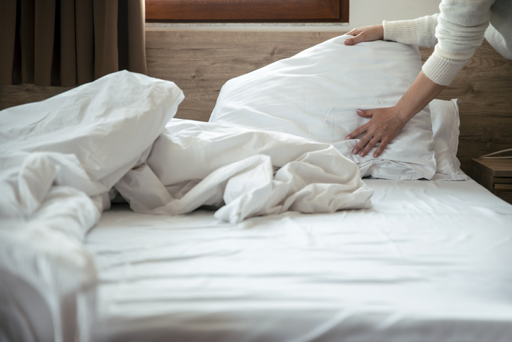 iStock 1389706443 Heres How Often You Should Really Be Cleaning Your Sheets