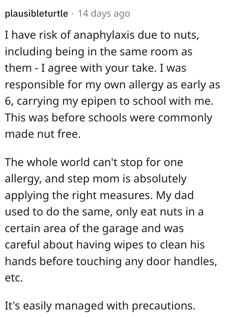 Screen Shot 2023 01 02 at 3.36.03 PM If You Live With A Child Who Has A Life Threatening Allergy, Should Everyone In The House Abstain?