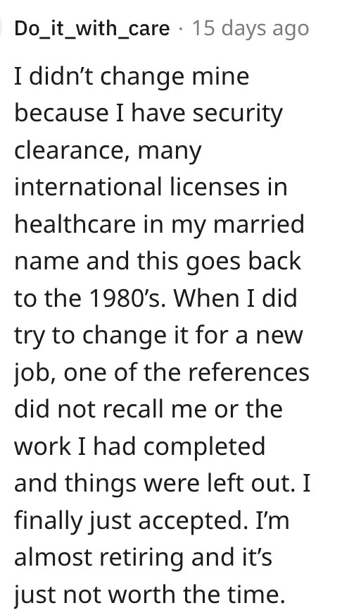 Screen Shot 2023 01 31 at 10.15.46 PM She Doesnt Want To Take Back Her Maiden Name. Is Her Ex Right To Be Annoyed?