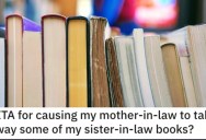 Is She Wrong for Causing Her Sister-In-Law’s Books to Be Taken Away? Here’s What People Said.