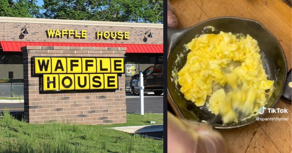 Watch This Waffle House Worker Show How the Restaurant’s Cheesy Eggs Are Made