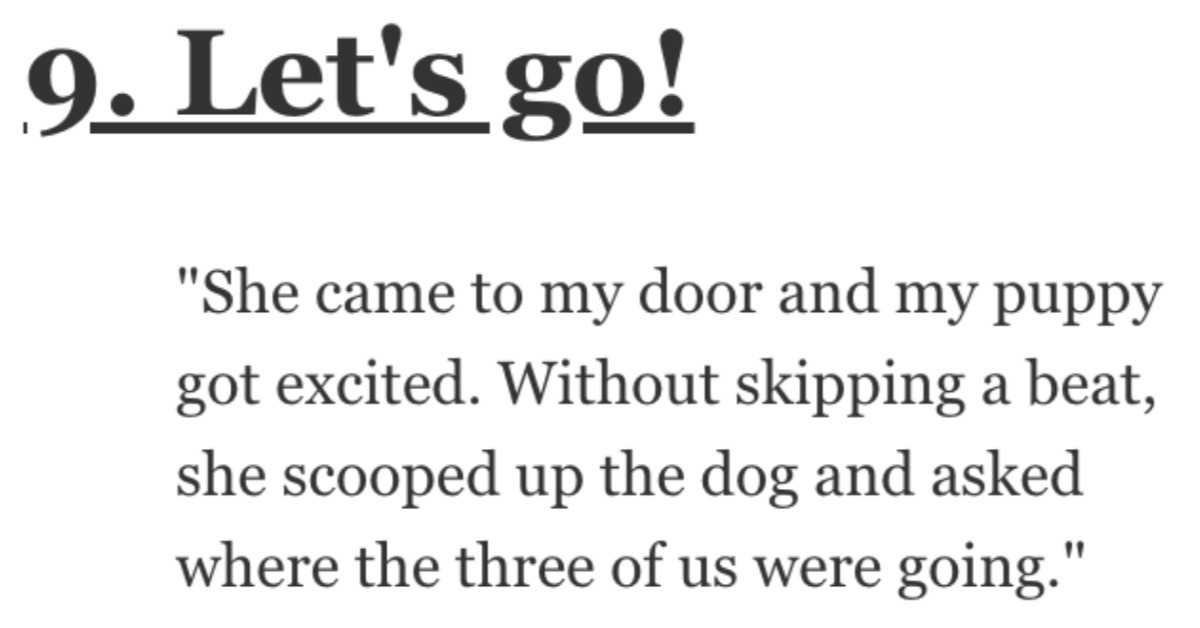 What Green Flags Did You Experience That Made You Want to Go on a Second Date With Someone? People Responded.