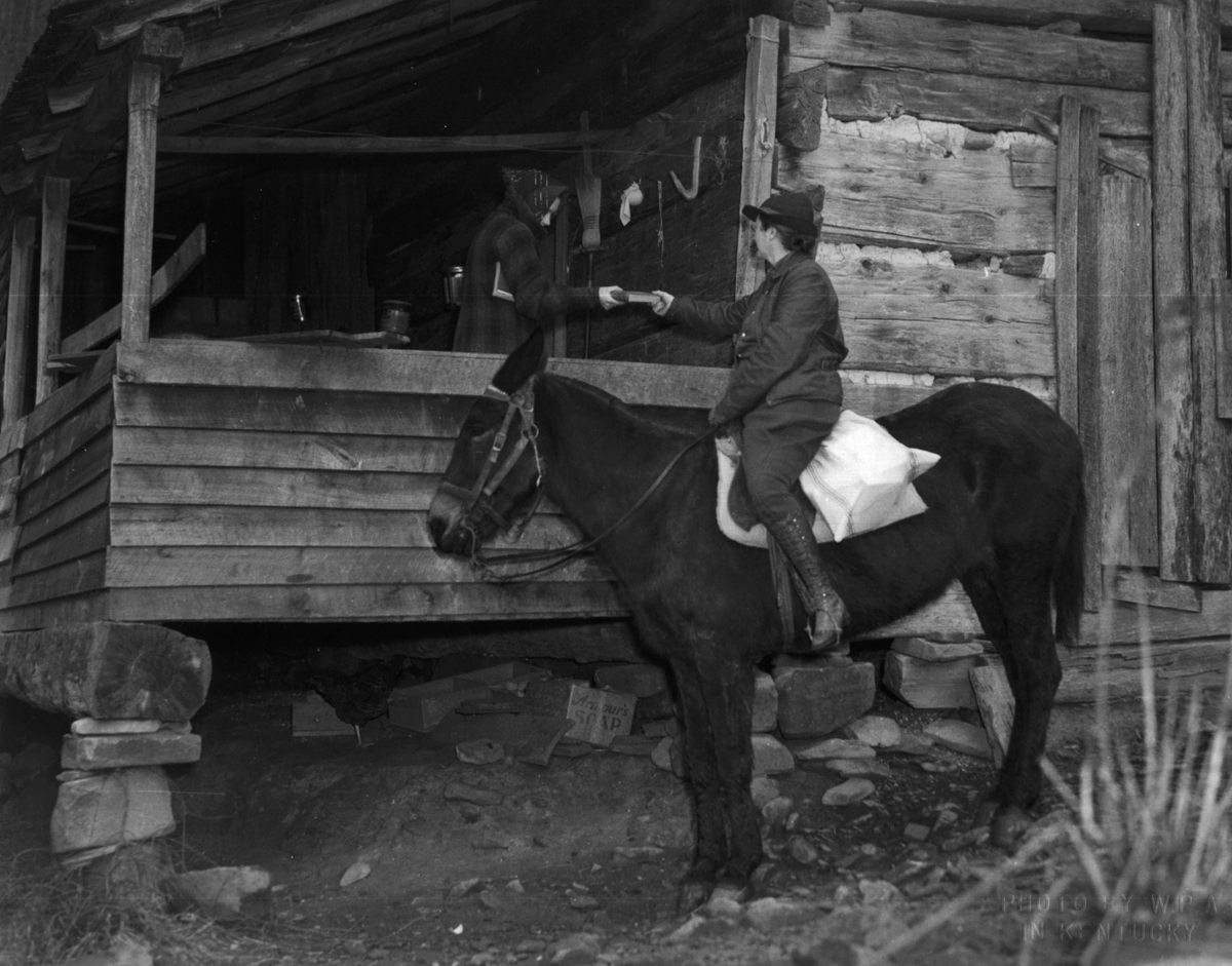 ae667d9a4a409d6fe2 Pack Horse Librarian Photo Album Photo12 Librarians who rode on horseback across rough terrain to deliver books