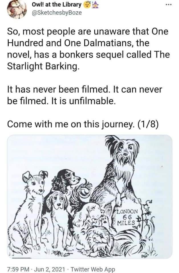 h5AE2A9D2 Heard About The Sequel To 101 Dalmatians Book That Will Never Be Made Into A Movie Because Its So Insane?