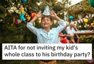 Are Parents Required To Invite The Entire Class To Birthday Parties?