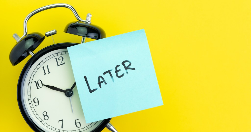 Procrastination Isn't As Bad As You Think. Here's Why.
