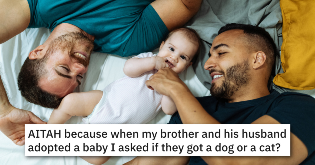 Guy Congratulated His Brother On Adopting A Pet When It Was Actually A Baby
