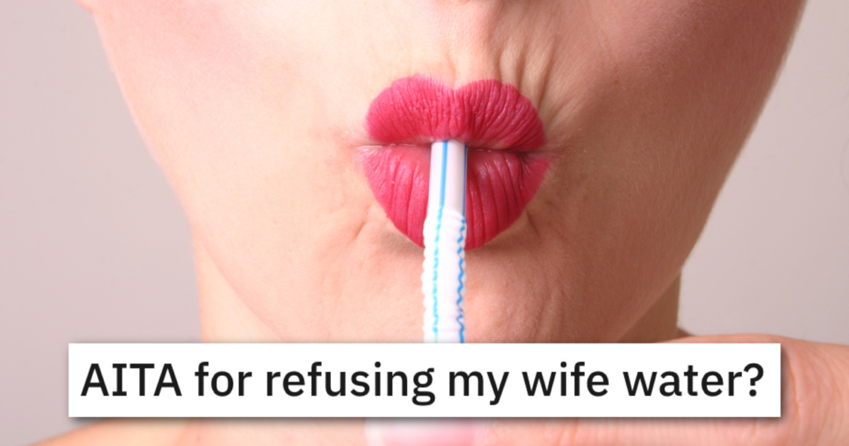 This Guy And His Wife Are In A Serious Row About (Formerly) Carbonated Water