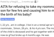 Is She Wrong for Causing Her Roommate to Miss the Birth of His Child? People Responded.