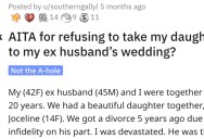 She Refuses to Take Her Daughter to Her Ex-husband’s Wedding. Is She Wrong?