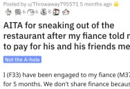 Is She Wrong for Sneaking Out a Restaurant So She Wouldn’t Have to Pay for Meals? Here’s What People Said.