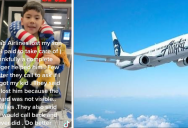 Mother Alleges That Alaskan Airlines Lost Her Son While He Was Flying Alone