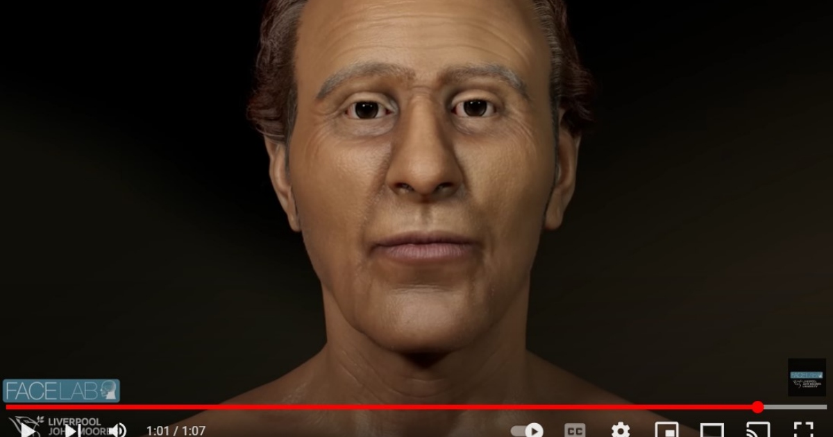 Pharaoh face 3 add media Ancient Egyptian Pharaoh Ramesses II’s Face Comes Alive Using CT Scans