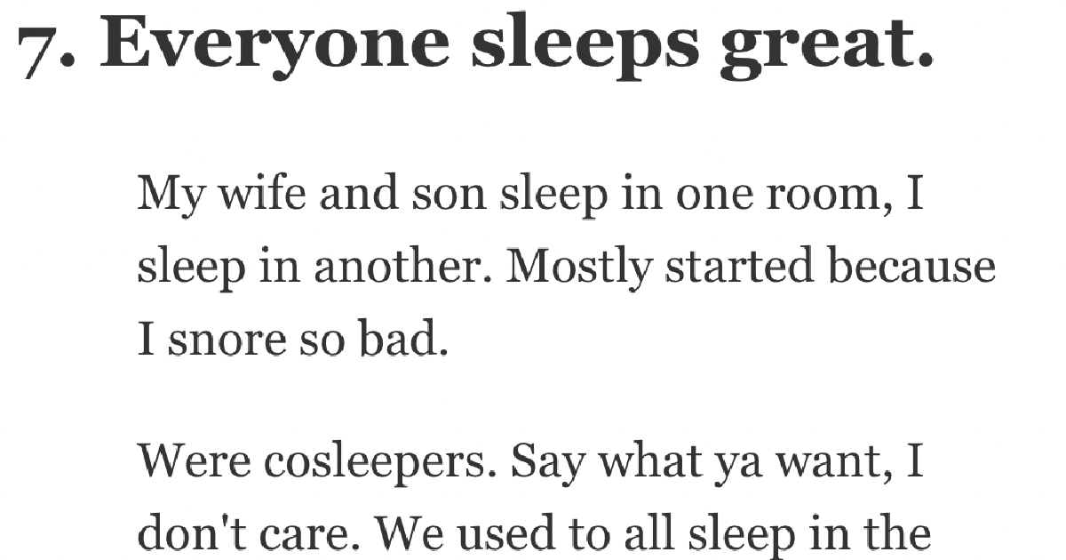 17 People Ponder The Reasons Some Couples Don't Share A Room
