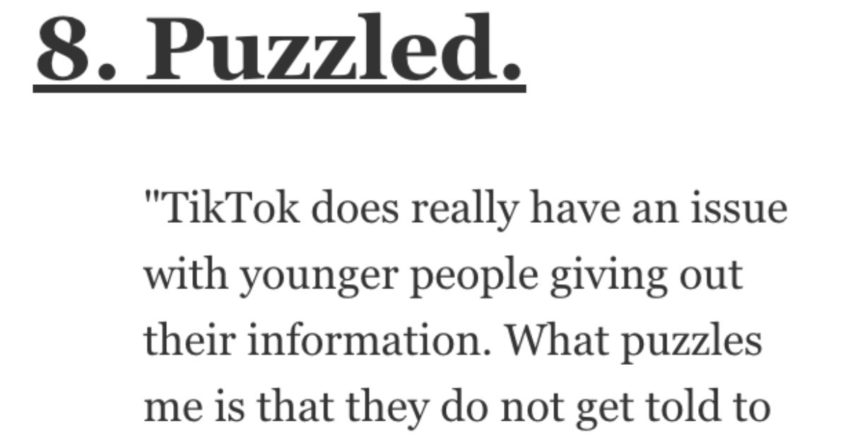 Should the U.S. Ban TikTok? People Shared Their Thoughts.