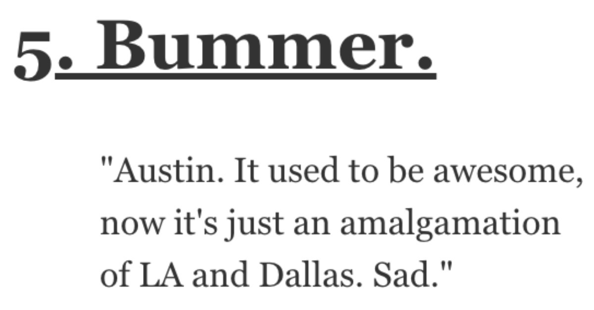 What City Do You Think Is Overrated? Here's What People Had to Say.
