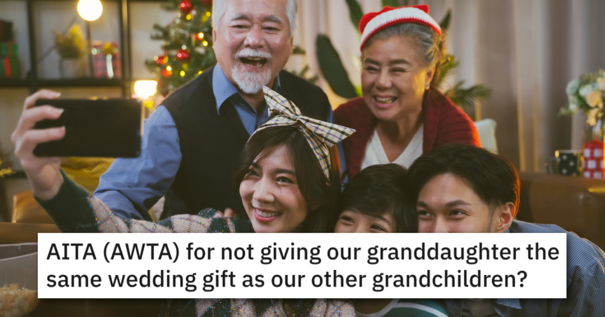 Were These Grandparents Wrong For Not Gifting Money Equally Among Their Grandchildren?