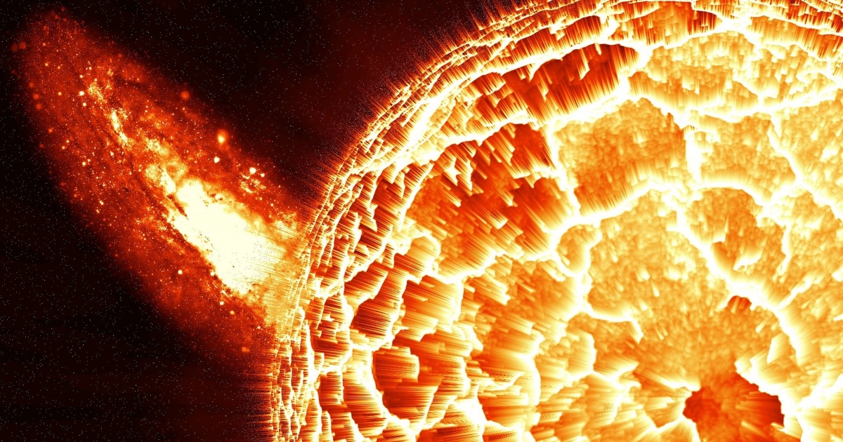 sun explosion featured image Giant Lightning Bolt of Plasma Zooms Through Suns Atmosphere
