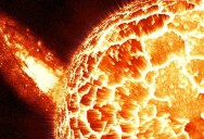 Giant “Lightning Bolt” of Plasma Zooms Through Sun’s Atmosphere
