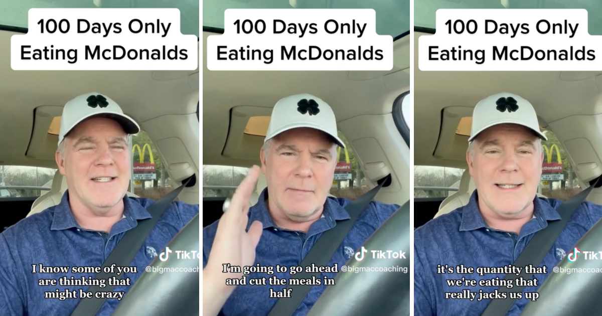 Man Documents His Attempt To Lose Weight On An AllMcDonald’s Diet
