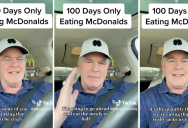 Man Documents His Attempt To Lose Weight On An All-McDonald’s Diet