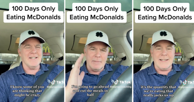 Nashville man eating only McDonalds for 100 days to lose weight