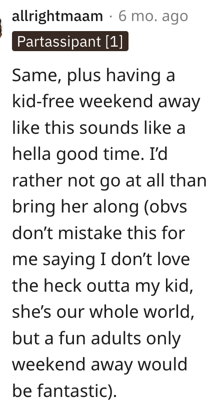 Screen Shot 2023 03 10 at 9.21.03 PM Was This Woman Wrong To Tell Her Friend Her Kid Wasnt Invited Along On A Trip?