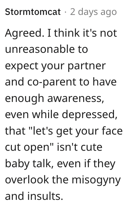 Screen Shot 2023 03 31 at 8.09.44 PM Dad Asks How Far Is Too Far When Commenting On An Infants Looks?