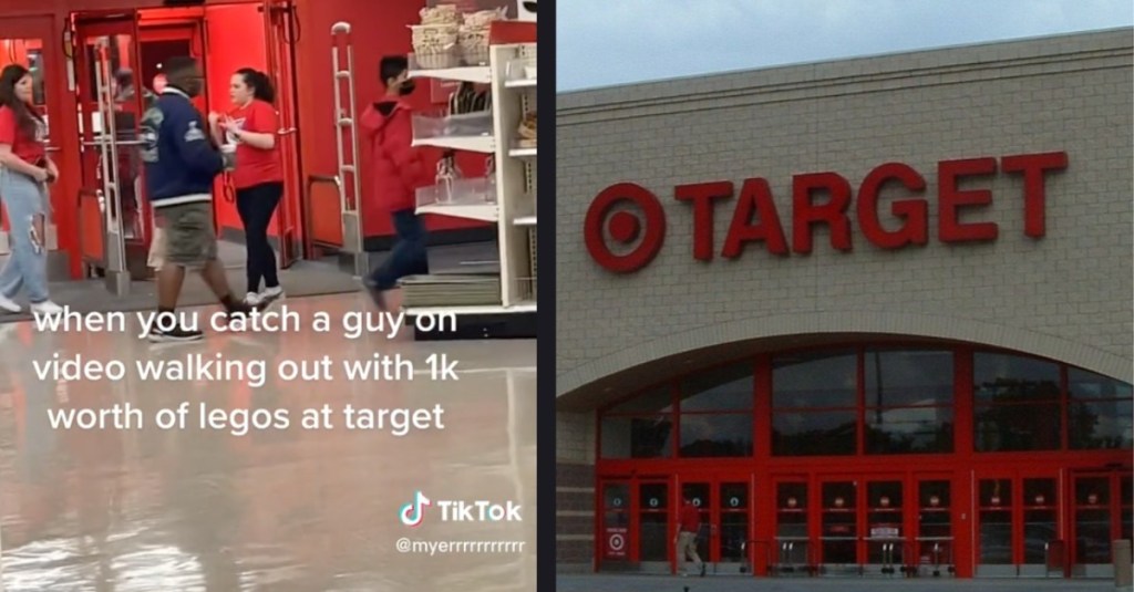 A Woman Caught a Target Customer Walking Out of the Store With $1,000 Worth of Lego Pieces