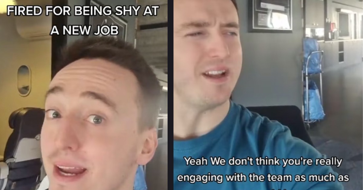 A Man Said He Was Fired for Being Too Shy After Only Three Weeks on the Job