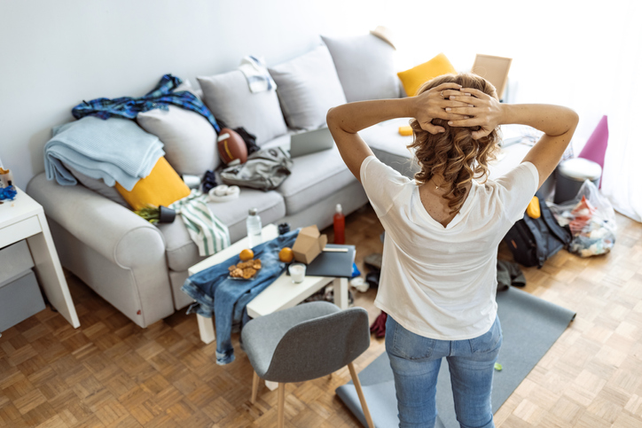 iStock 1348239236 2 Overwhelmed By A Mess? Try The Five Things Method Of Tidying.